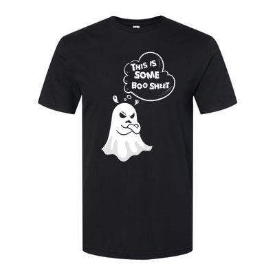 Funny Halloween Boo Ghost Costume This Is Some Boo Sheet Softstyle® CVC T-Shirt