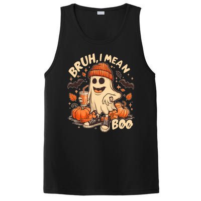 Funny Halloween Bruh I Mean Boo Ghost PosiCharge Competitor Tank