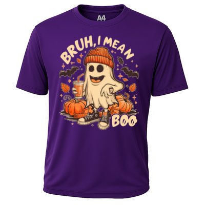 Funny Halloween Bruh I Mean Boo Ghost Performance Shirt