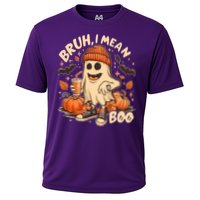Funny Halloween Bruh I Mean Boo Ghost Cooling Performance Crew T-Shirt
