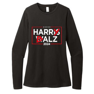 Funny Harry Balz Womens CVC Long Sleeve Shirt