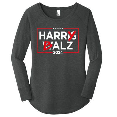 Funny Harry Balz Women's Perfect Tri Tunic Long Sleeve Shirt