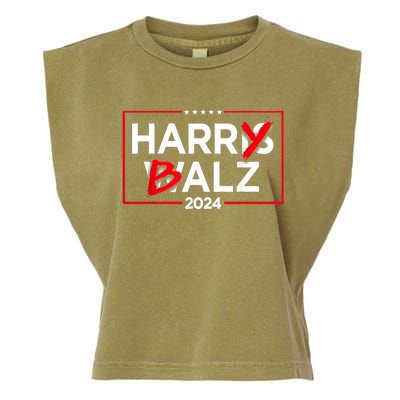 Funny Harry Balz Garment-Dyed Women's Muscle Tee