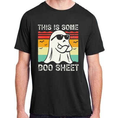 Funny Halloween Boo Ghost Costume This Is Some Boo Sheet Adult ChromaSoft Performance T-Shirt