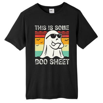 Funny Halloween Boo Ghost Costume This Is Some Boo Sheet Tall Fusion ChromaSoft Performance T-Shirt