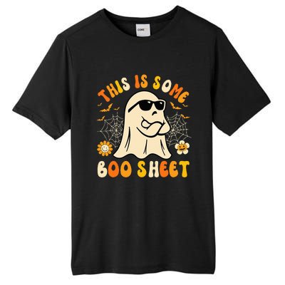 Funny Halloween Boo Ghost Costume This Is Some Boo Sheet Tall Fusion ChromaSoft Performance T-Shirt