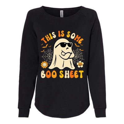 Funny Halloween Boo Ghost Costume This Is Some Boo Sheet Womens California Wash Sweatshirt