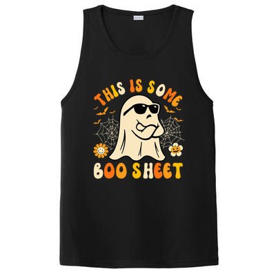 Funny Halloween Boo Ghost Costume This Is Some Boo Sheet PosiCharge Competitor Tank