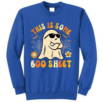 Funny Halloween Boo Ghost Costume This Is Some Boo Sheet Sweatshirt