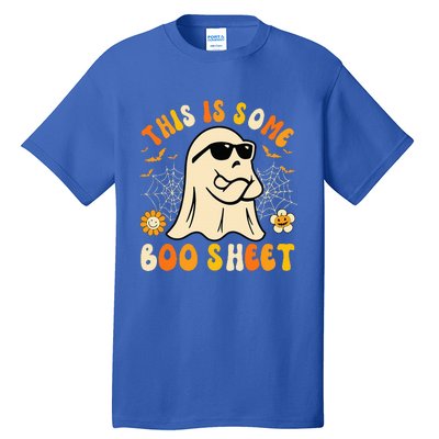 Funny Halloween Boo Ghost Costume This Is Some Boo Sheet Tall T-Shirt