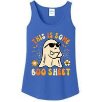 Funny Halloween Boo Ghost Costume This Is Some Boo Sheet Ladies Essential Tank