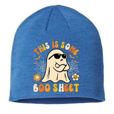 Funny Halloween Boo Ghost Costume This Is Some Boo Sheet Sustainable Beanie