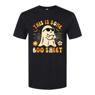 Funny Halloween Boo Ghost Costume This Is Some Boo Sheet Softstyle CVC T-Shirt