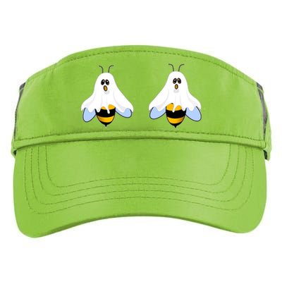 Funny Halloween Boo Bees Ladies Gift Adult Drive Performance Visor