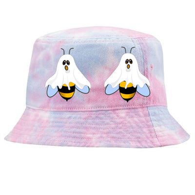 Funny Halloween Boo Bees Ladies Gift Tie-Dyed Bucket Hat