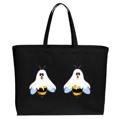 Funny Halloween Boo Bees Ladies Gift Cotton Canvas Jumbo Tote