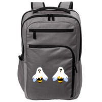 Funny Halloween Boo Bees Ladies Gift Impact Tech Backpack