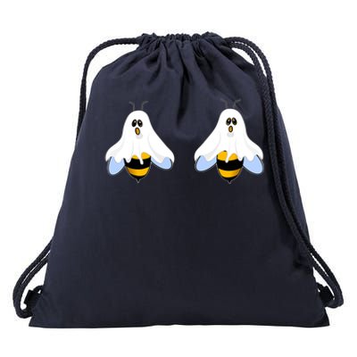 Funny Halloween Boo Bees Ladies Gift Drawstring Bag