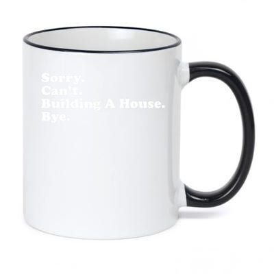 Funny Home Builder Carpenter Contractor Construction Gift Funny Gift 11oz Black Color Changing Mug