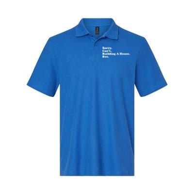 Funny Home Builder Carpenter Contractor Construction Gift Funny Gift Softstyle Adult Sport Polo