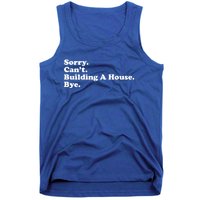 Funny Home Builder Carpenter Contractor Construction Gift Funny Gift Tank Top