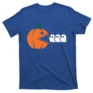 Funny Halloween Boo Cute Gift Pumpkin Eating Ghost Gift T-Shirt