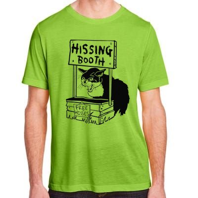 Funny Hissing Booth Kitten Kitty Cat Furmom Furdad Adult ChromaSoft Performance T-Shirt