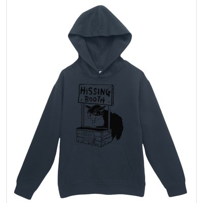 Funny Hissing Booth Kitten Kitty Cat Furmom Furdad Urban Pullover Hoodie