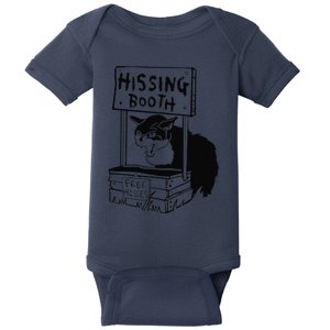 Funny Hissing Booth Kitten Kitty Cat Furmom Furdad Baby Bodysuit