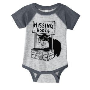 Funny Hissing Booth Kitten Kitty Cat Furmom Furdad Infant Baby Jersey Bodysuit