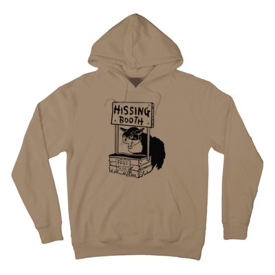 Funny Hissing Booth Kitten Kitty Cat Furmom Furdad Hoodie