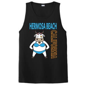 Funny Hermosa Beach Vacation Family Trip Meaningful Gift PosiCharge Competitor Tank