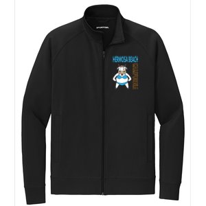 Funny Hermosa Beach Vacation Family Trip Meaningful Gift Stretch Full-Zip Cadet Jacket