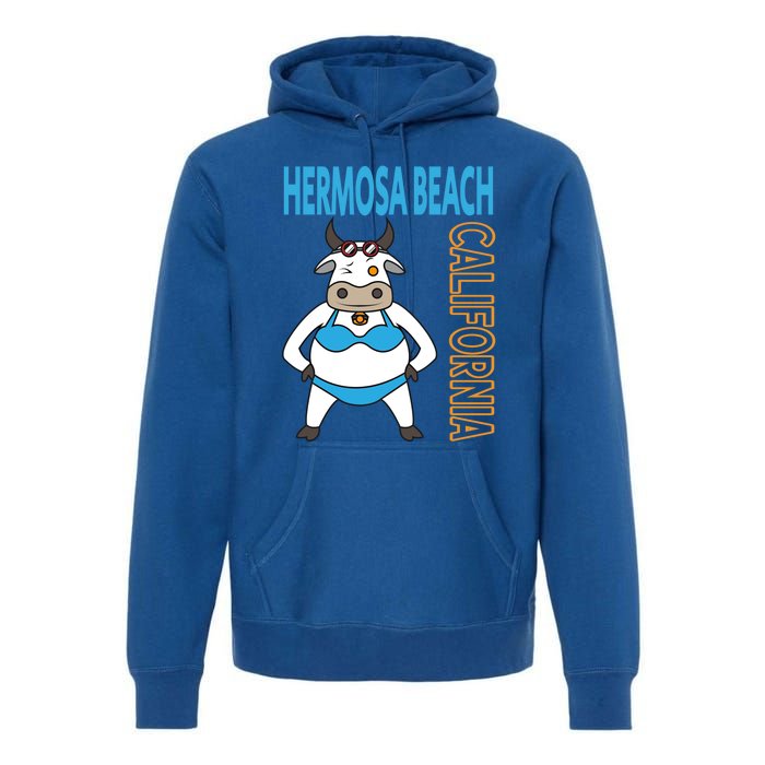 Funny Hermosa Beach Vacation Family Trip Meaningful Gift Premium Hoodie