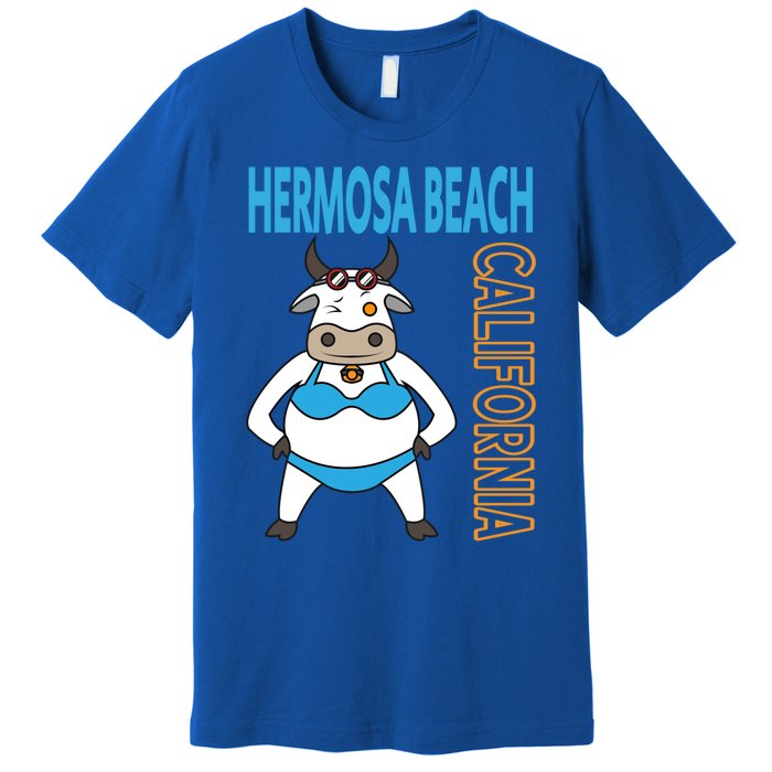 Funny Hermosa Beach Vacation Family Trip Meaningful Gift Premium T-Shirt