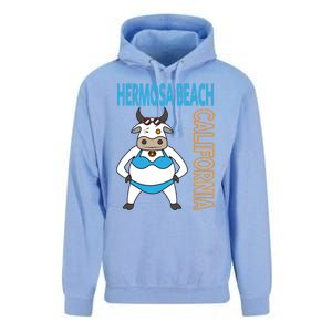 Funny Hermosa Beach Vacation Family Trip Meaningful Gift Unisex Surf Hoodie