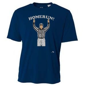 Funny HomeRun Baseball Football Cooling Performance Crew T-Shirt