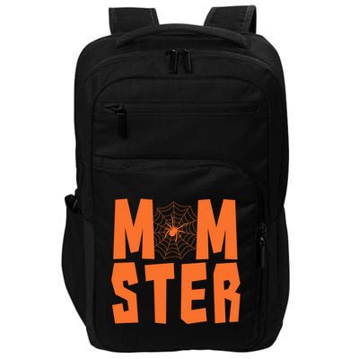 Funny Halloween Costume Idea For Sarcastic Mom Momster Gift Impact Tech Backpack