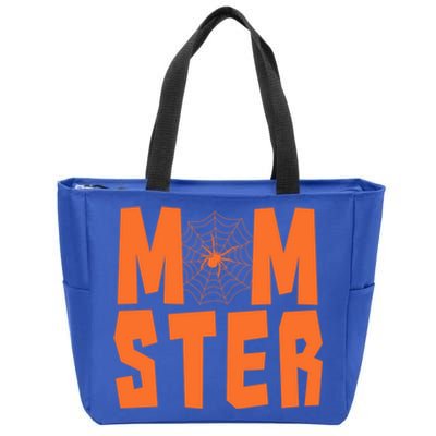 Funny Halloween Costume Idea For Sarcastic Mom Momster Gift Zip Tote Bag