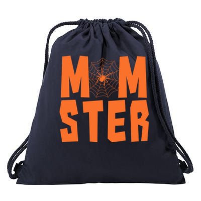 Funny Halloween Costume Idea For Sarcastic Mom Momster Gift Drawstring Bag