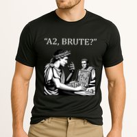 Funny History Caesar And Brutus Board Game Meme Performance Shirt