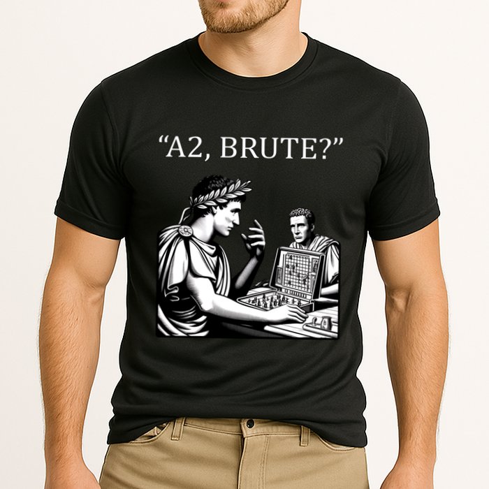 Funny History Caesar And Brutus Board Game Meme Performance Shirt