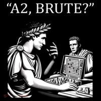 Funny History Caesar And Brutus Board Game Meme Hoodie