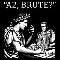 Funny History Caesar And Brutus Board Game Meme Sustainable Bucket Hat