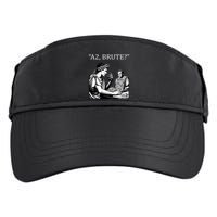 Funny History Caesar And Brutus Board Game Meme Adult Drive Performance Visor