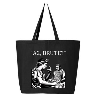 Funny History Caesar And Brutus Board Game Meme 25L Jumbo Tote