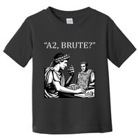 Funny History Caesar And Brutus Board Game Meme Toddler T-Shirt