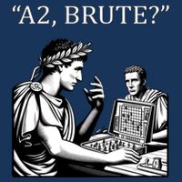 Funny History Caesar And Brutus Board Game Meme Infant Baby Jersey Bodysuit