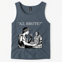 Funny History Caesar And Brutus Board Game Meme Tank Top