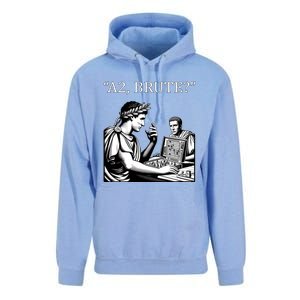 Funny History Caesar And Brutus Board Game Meme Unisex Surf Hoodie